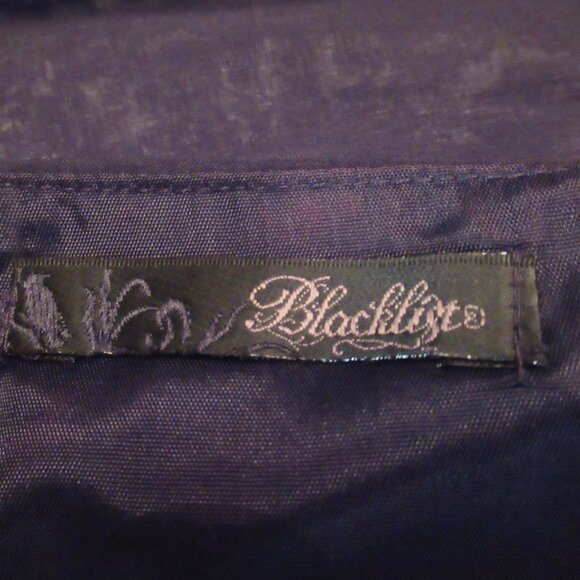 Blacklist Lip Service Lace Crochet Maxi Skirt, Ruffles Witchy Goth Rare Black - Picture 17 of 17